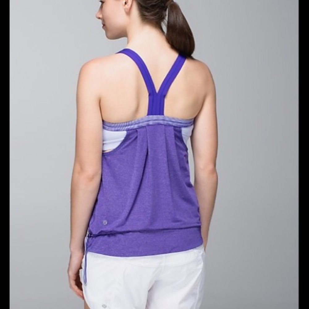 Lululemon Athletica Rest Less Tank in purple